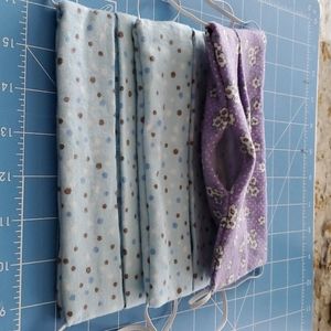 3 layer w/repacable filter mask sanatized